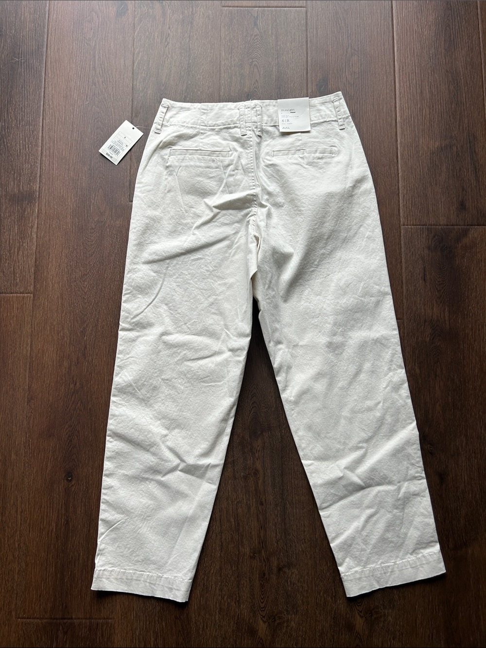 NWT a new day High Rise Straight Cream Pants Size 6 | Cream Pants | Business - Picture 2 of 7
